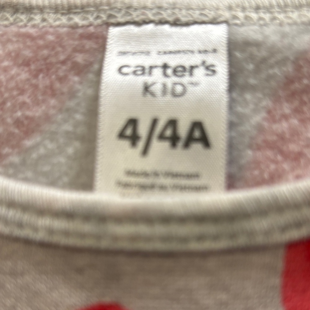 Carter's Red Heart Patterned Dress - Picture 2 of 3